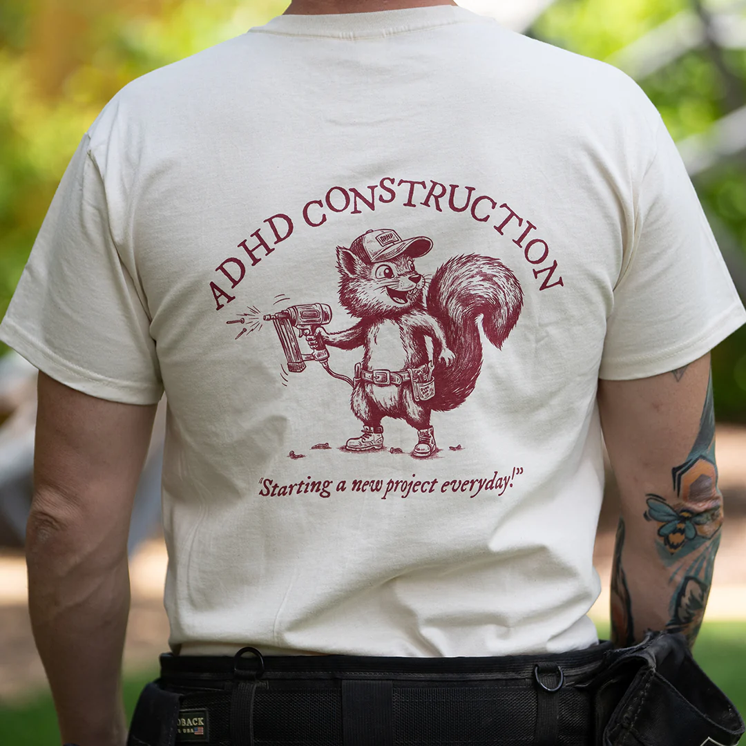 ADHD Construction Tee *NEW RELEASE!* - Image 3