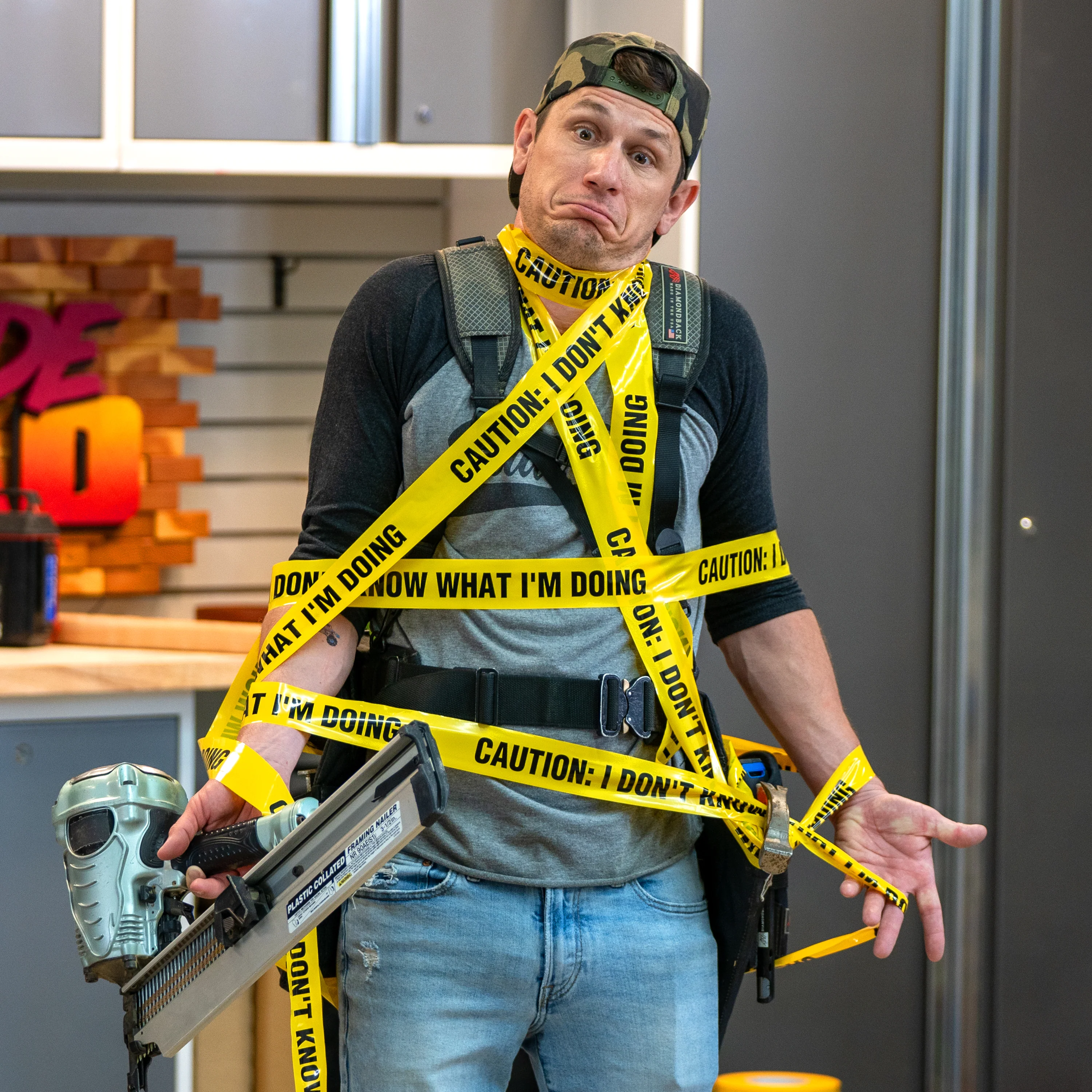 CAUTION Tape " I Don't Know What I'm Doing" - Image 3