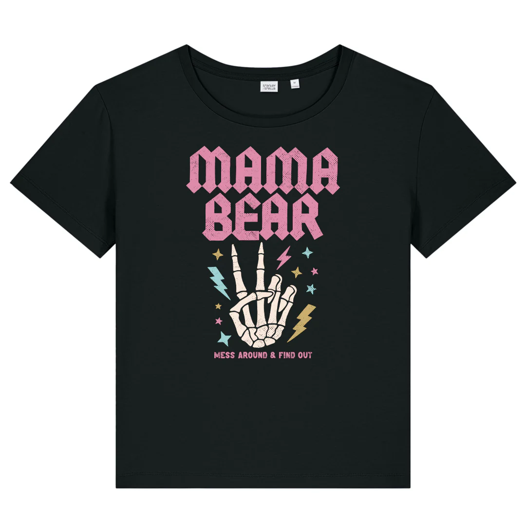 Mama Bear Rocker Tee - Image 3